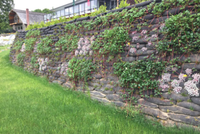 Rock Wall - Landscaping by T&R Contracting