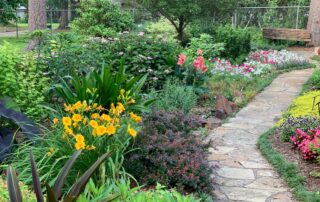 garden soils flower beds and hardscape